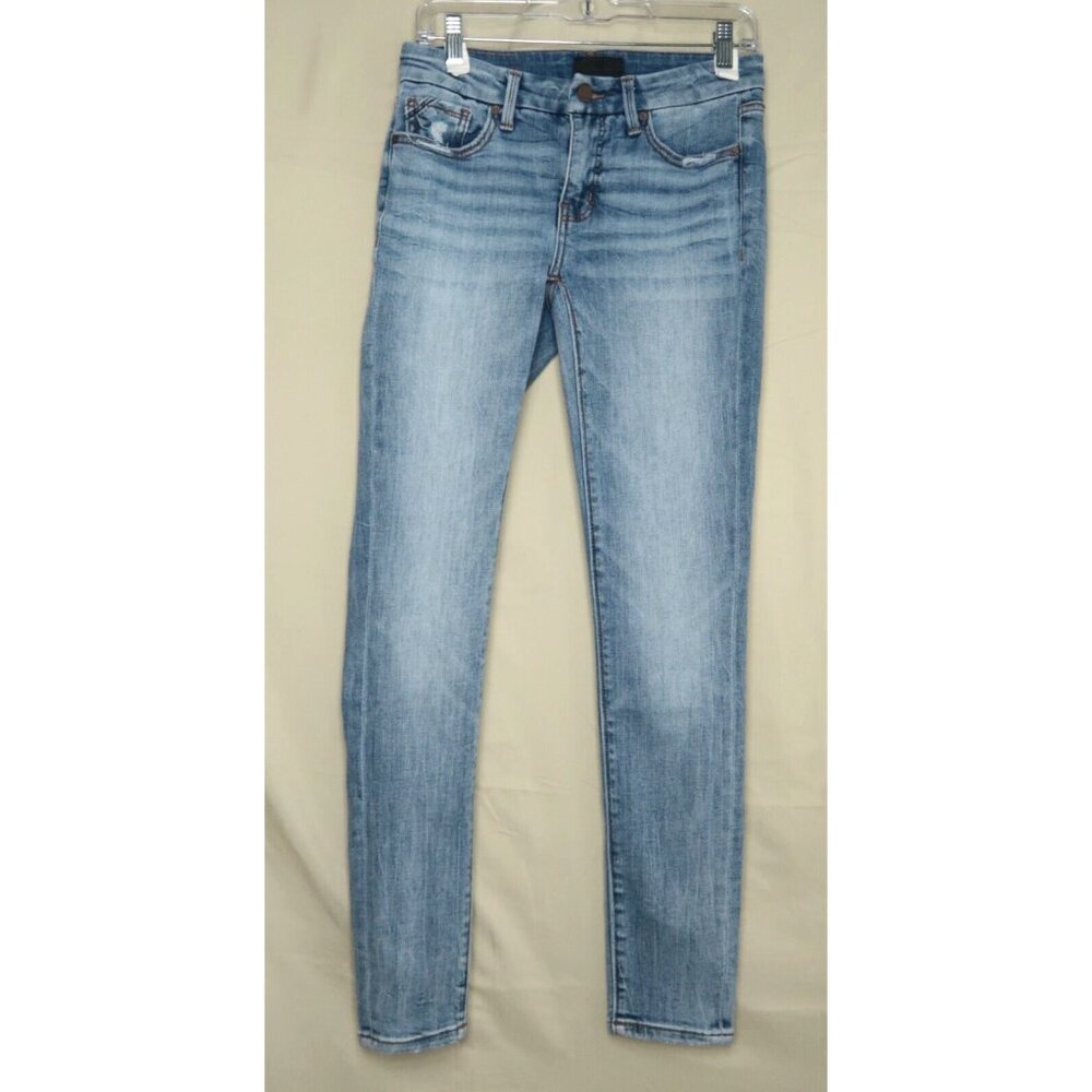 Buckle Black Fit No 53 Ankle Skinny Jeans Womens 26x30 Light Wash Low Rise Denim
